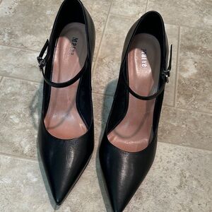 Maeve Black Pointed Toe Heels